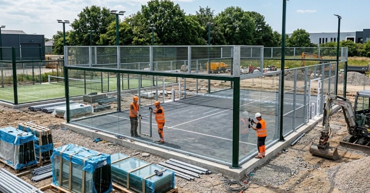 Размеры Корта и Выбор Участка